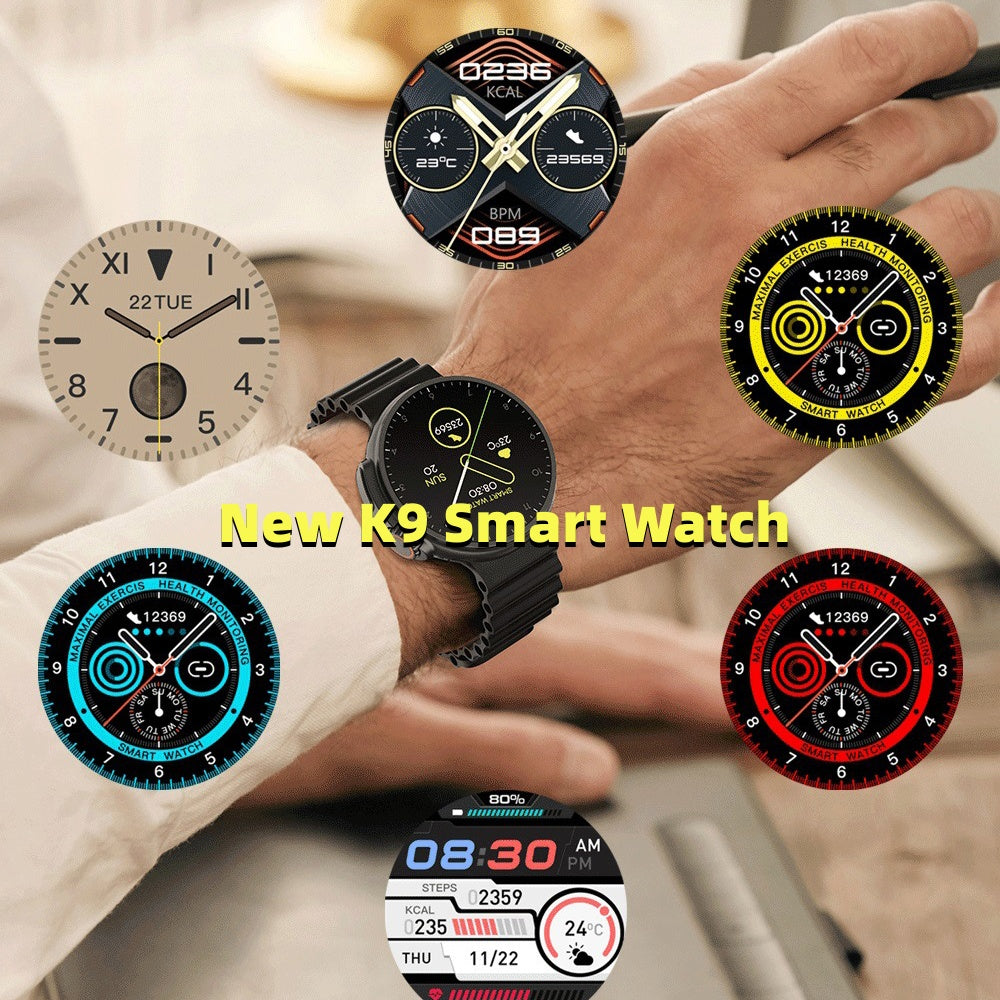 K9 Pro Smartwatch – Elegancia y Tecnología en tu Muñeca ⌚🚀